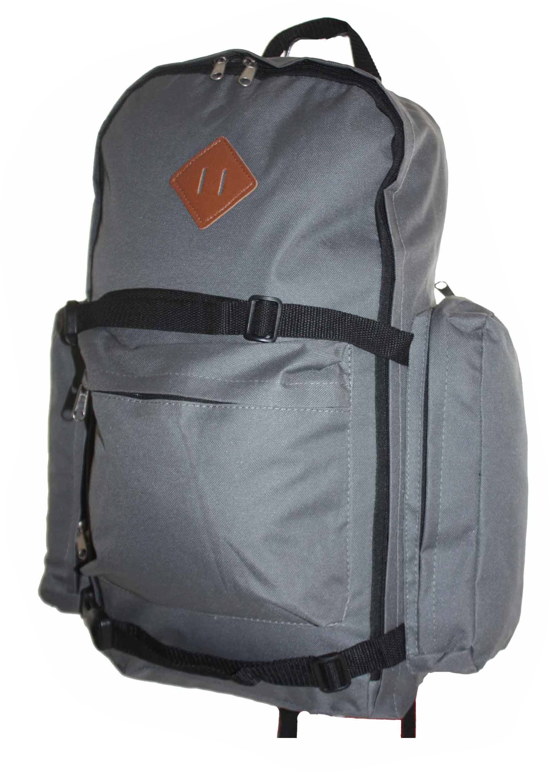 MENS GIRLS BOYS PLAIN BACKPACK BAG SCHOOL COLLAGE TRAVEL WORK RUCKSACK