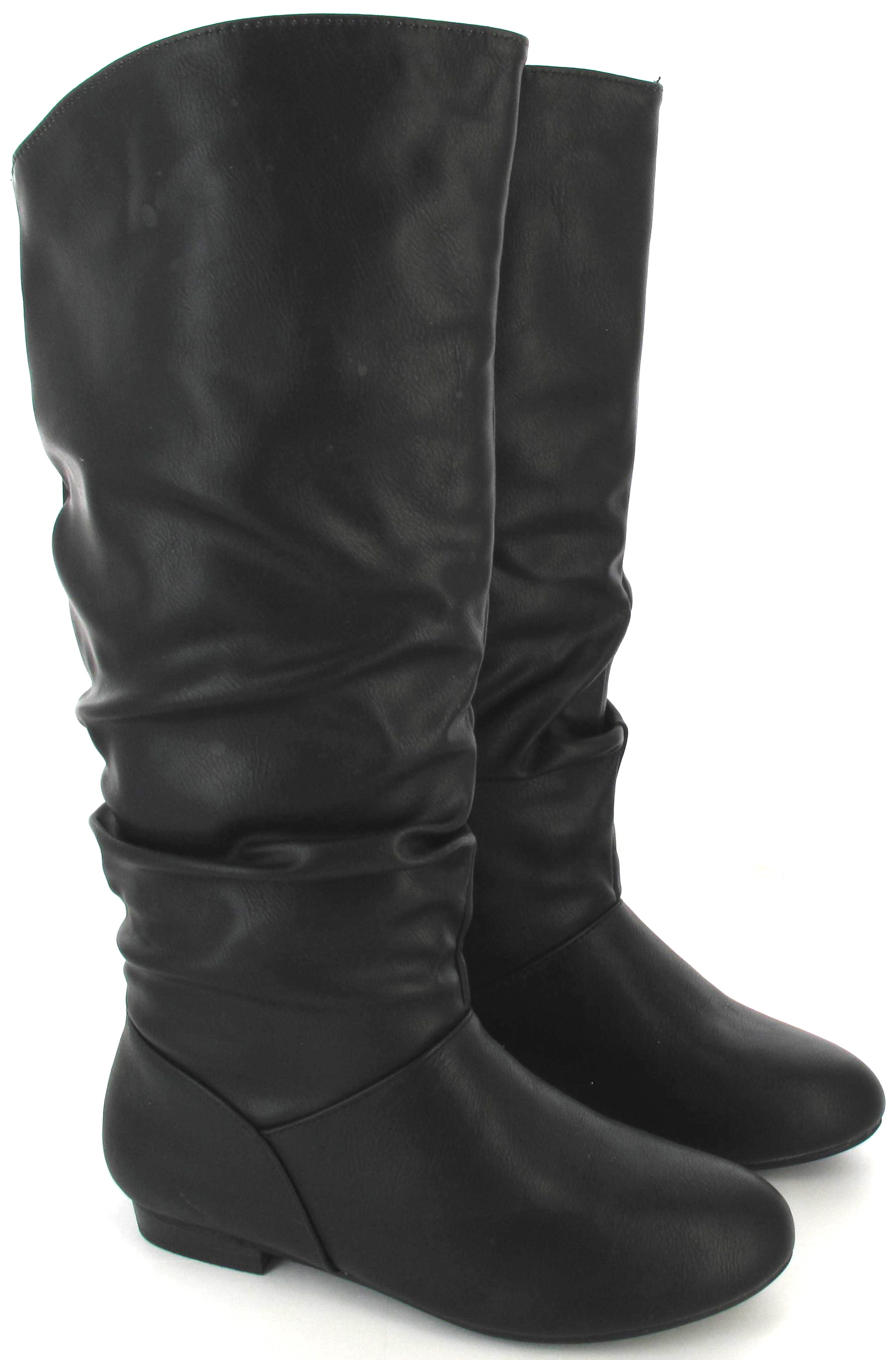 ladies flat boots ebay