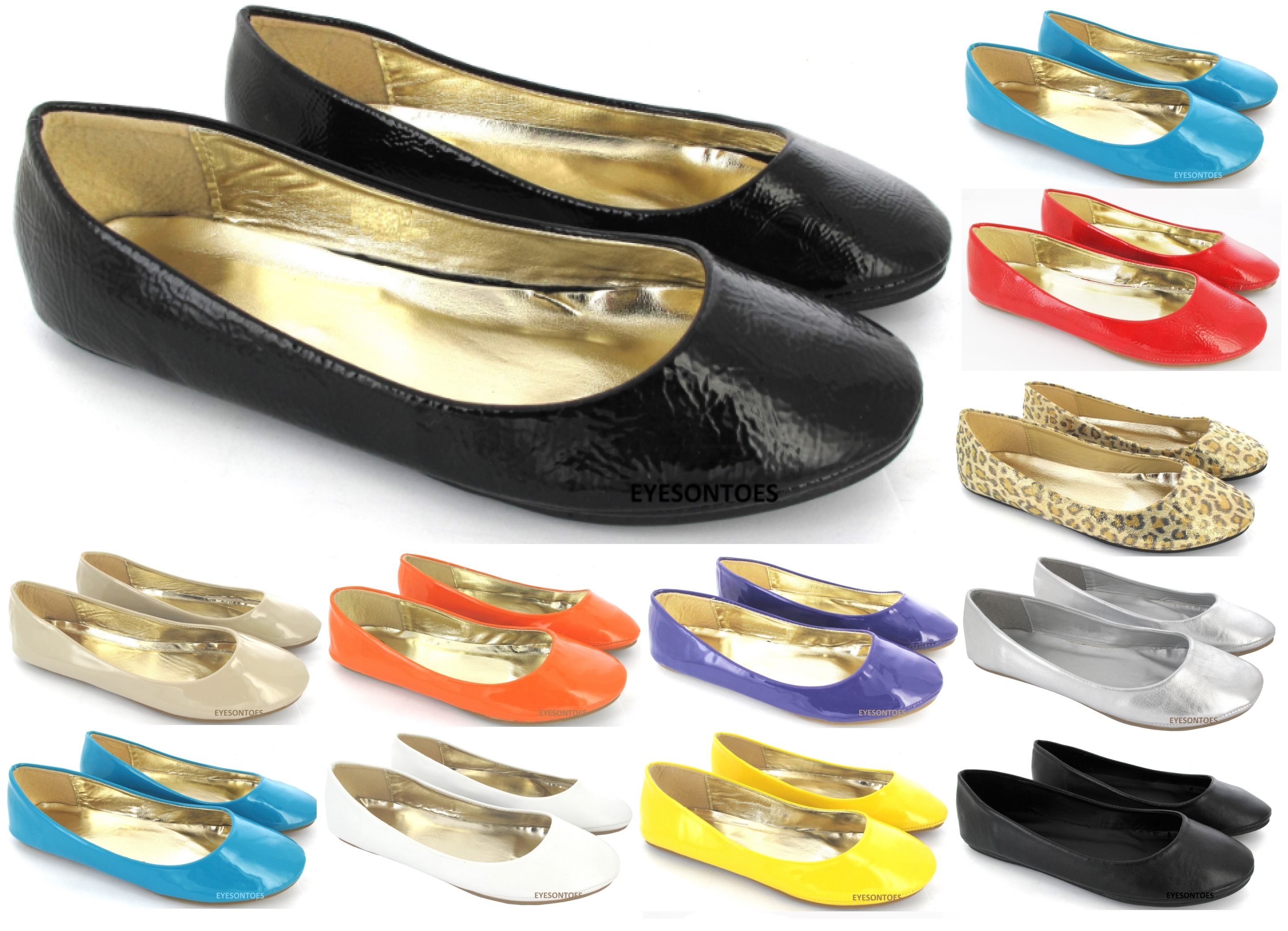 plain ballet pumps