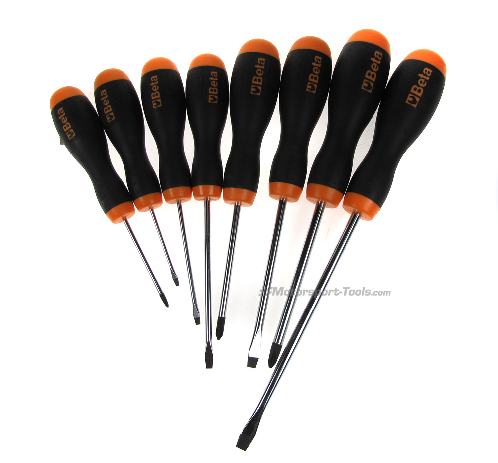 Beta Tools Easy 8 Piece Screwdrivers Set Screw Driver 8x Screwdriver