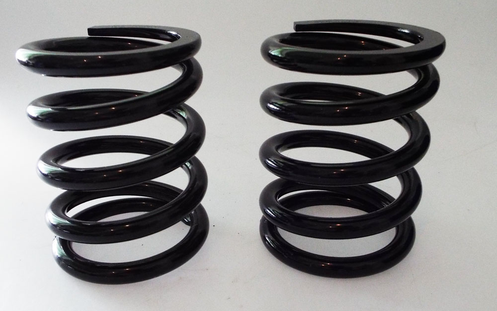 AVO PAIR 2.25ID Coilover Helper Springs 4" Free Length 400lbs Rally