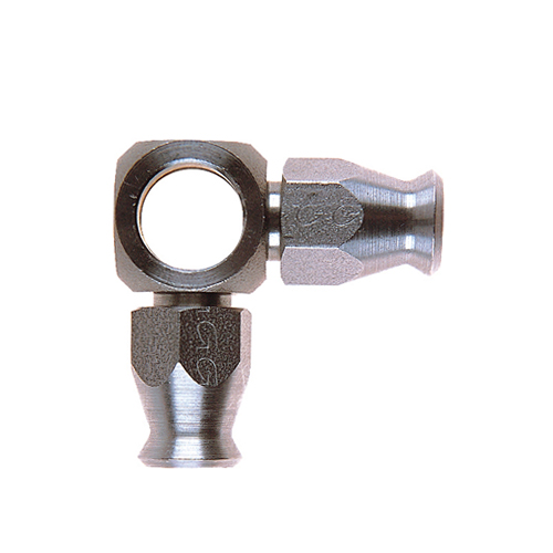 Goodridge 600 Banjo Double 02AN/JIC 90° 3/8 M10 Hole Stainless Brake