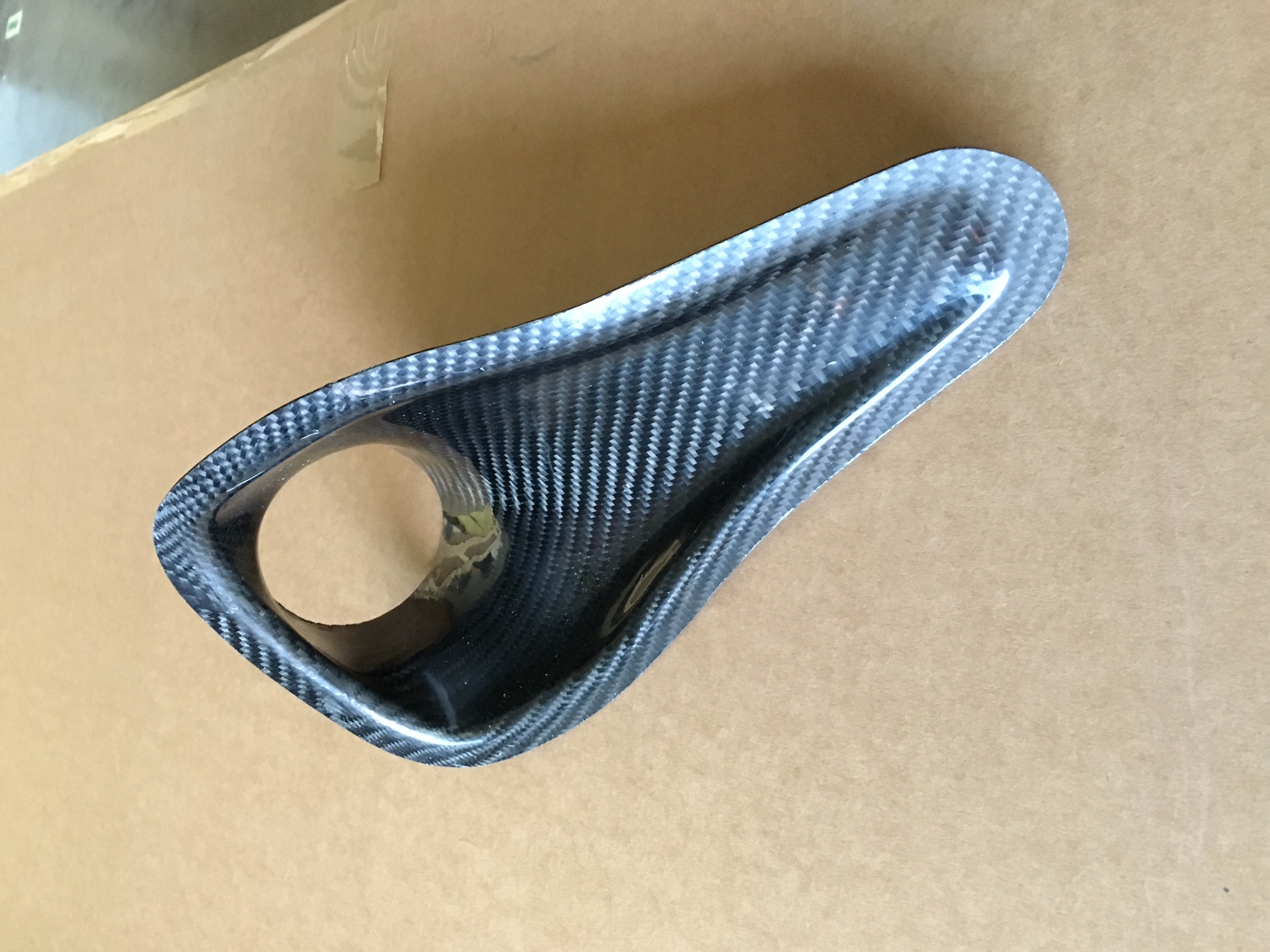 Motamec Carbon Fibre Air Intake Scoop Duct 3” Round Hole Carbonfibre