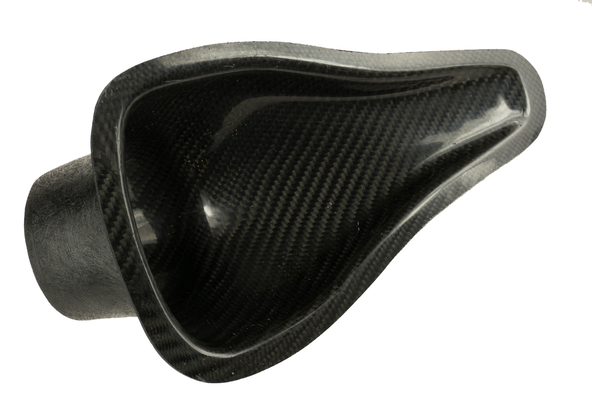 Motamec Carbon Fibre Air Intake Scoop Duct 3” Round Hole Carbonfibre