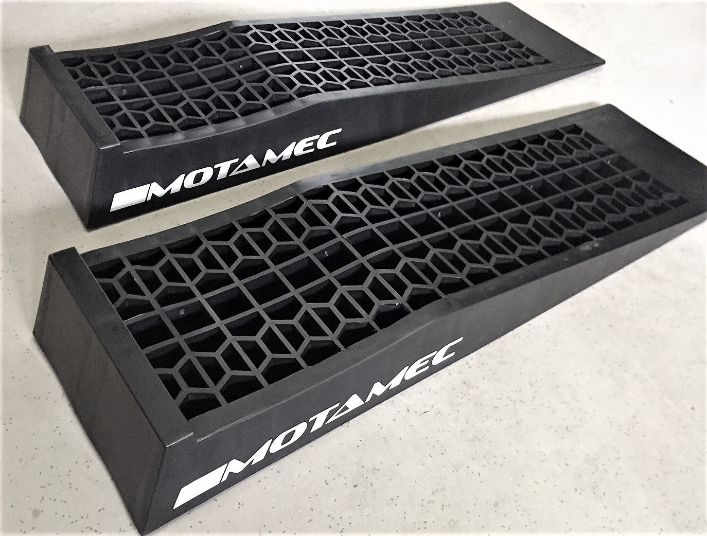 Motamec Low Rise Car Wheel Ramps Jack Access Entry Ramp Pair Heavy Duty