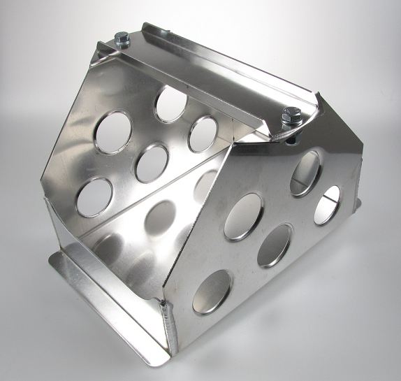 Alloy Car Battery Tray Lightweight Aluminium Battery Box Standard Size