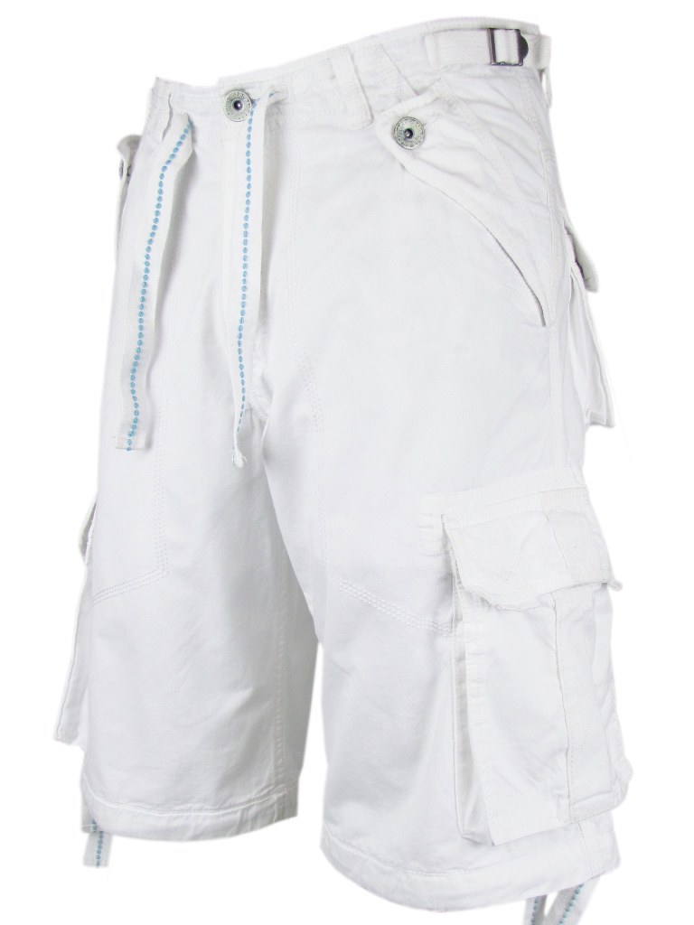 mens white shorts cotton