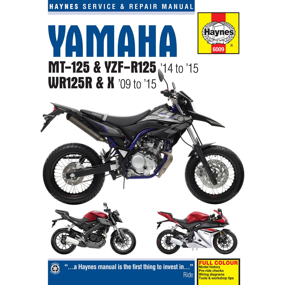 Yamaha yzf r125 service manual