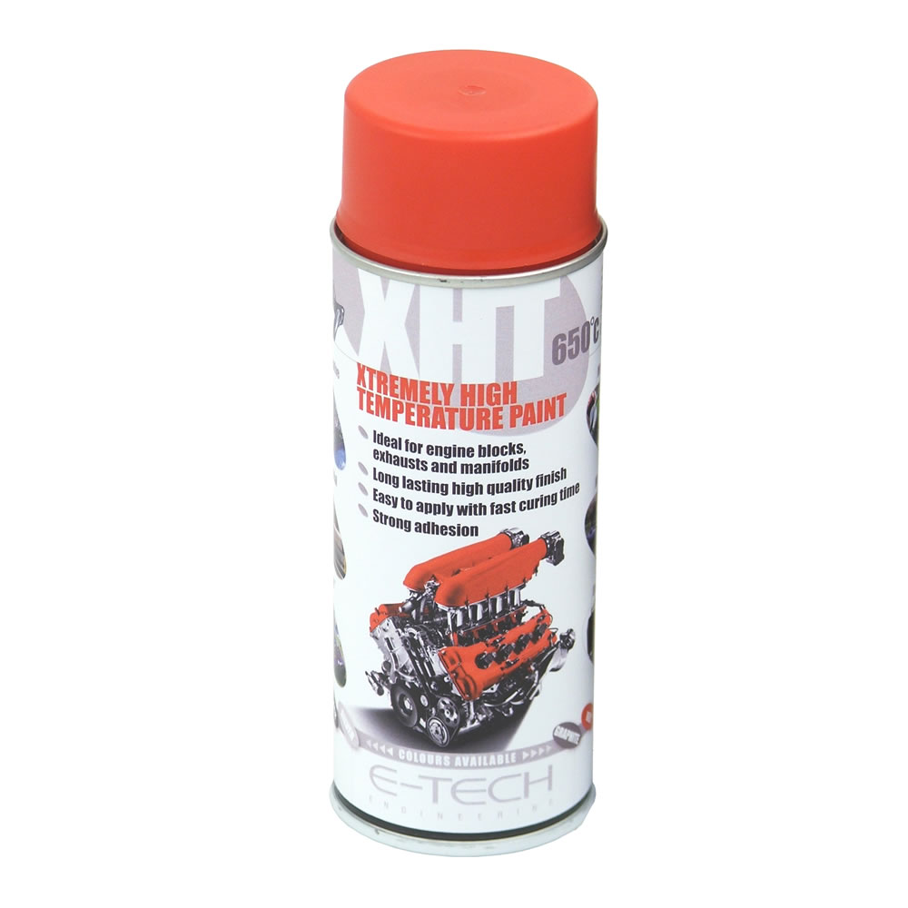 ETECH 400ML RED Extremely High Temperature Paint XHT VHT Exhaust eBay
