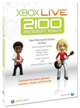 2100 Microsoft Points in New Paperform (Xbox 360) Preview