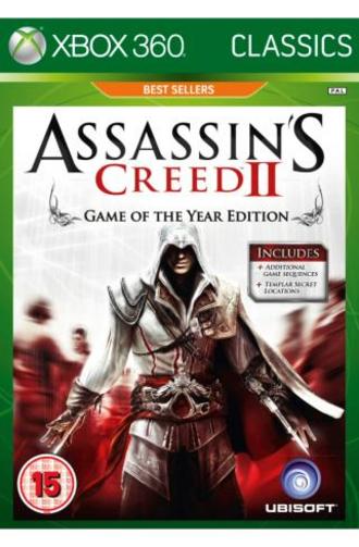ASSASSIN'S CREED II GAME OF THE YEAR EDITION Xbox 360 New And Sealed Preview