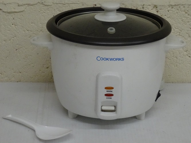 Cookworks 1.5L Rice Cooker White RRP £17.49 lot B885 eBay