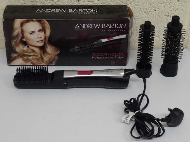 Andrew Barton Smooth Volume 800W Hot Air Styler 2781ABRU RRP 19.99 lot