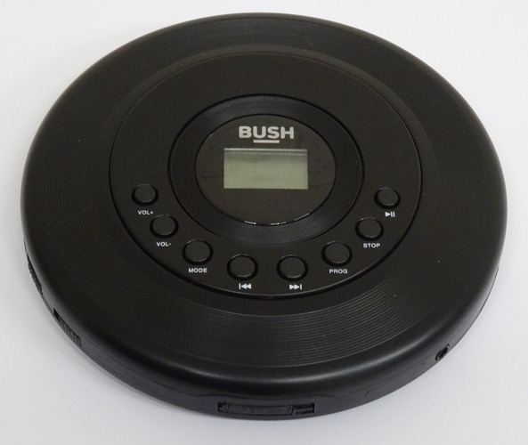 Bush Personal CD Player with Anti shock CD 885 Black RRP 19.99 lot GD