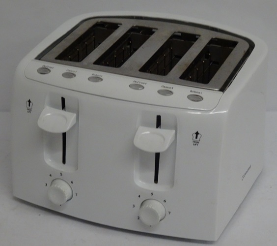 Cookworks KT223 4 Slice Toaster White RRP 16.99 lot B2942 4234762 eBay