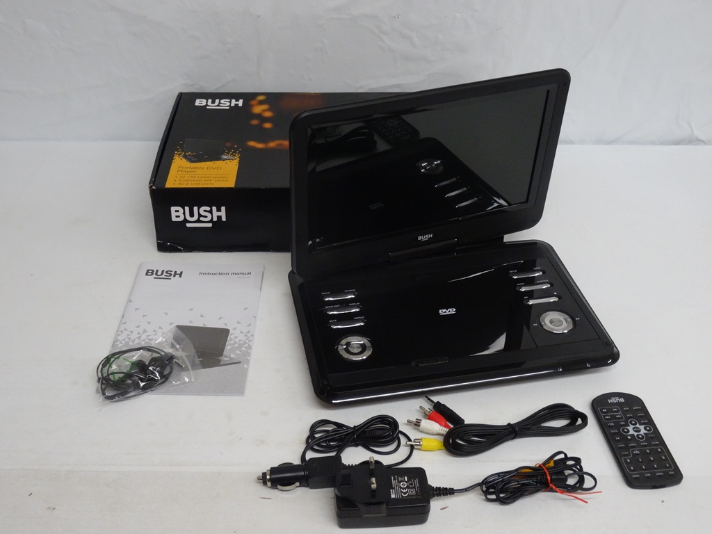 Bush 12 Inch Portable DVD Player RRP 99.99 lot B4053 5546095 eBay