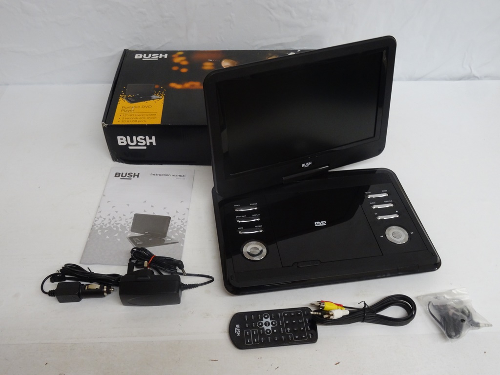 Bush 12 Inch Portable DVD Player RRP 99.99 lot B4054 5546095 eBay