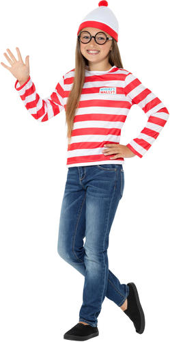 Where/'s Wally Instant Kit Kids Fancy Dress Book Day Week Childs Kids Costume Set