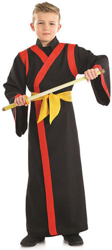 Japanese Kids Fancy Dress Oriental Martial Arts Childrens Boys Girls Costume New