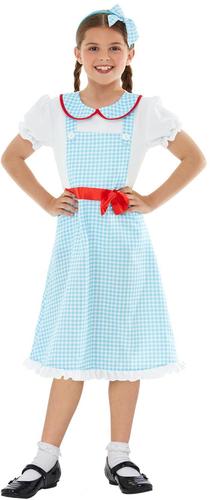Country Girl Girls Fancy Dress Dorothy Fairy Tale World Book Day Kids Costume