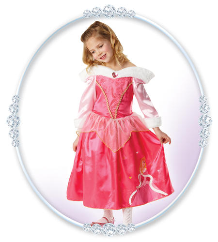 Sleeping Beauty Winter Wonderland Disney Princess Aurora Fancy Dress Costume