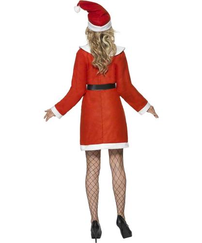 Miss Babbo Natale Donna Natale Costume Natale Vacanza Costume Vestito Cappello