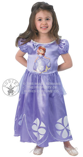 Sofia The First Disney Princess Girls Fancy Dress Child Kids Fairytale Costume
