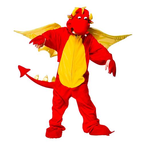Fire Breathing Dragon Kids Fancy Dress World Book Day Animal Boys Girls Costume