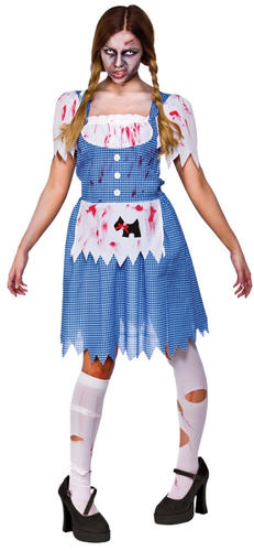 Zombie Dorothy Ragazze Costume Fiaba Adulti Horror Halloween Costume