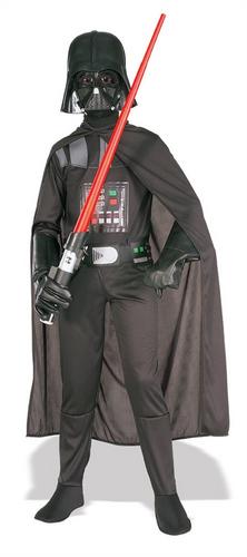 Darth Vader Boy/'s Star Wars Halloween Fancy Dress Kids Costume Child Outfit