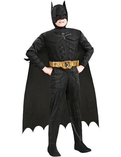 Batman Mask Boys Fancy Dress Superhero Comic Book Kids Childrens Costume New