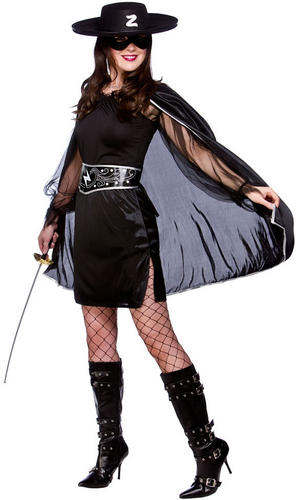 Mexican Bandit + Mask Fancy Dress Zorro Hero Kids Mens Ladies Spanish Costume - Picture 9 of 10