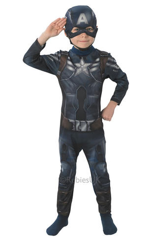 Comic Book Superhero Boys Fancy Dress Marvel DC Heroes Kids Childrens Costume - Picture 8 of 33