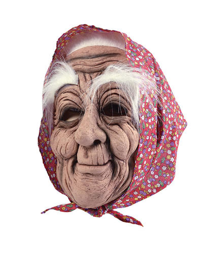 Bagmrteho Halloween Scary Latex Old Man Head Mask Realistic