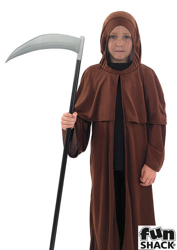 Medieval Monk Boys Fancy Dress Halloween Religious Catholic Kids Childs Costume