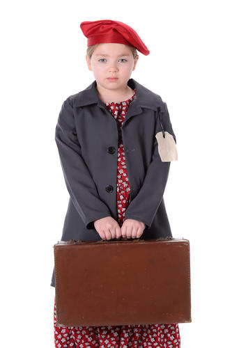 Wartime Girls Fancy Dress 1930s 1940s Book Day Childrens Kids Costume Outfit New