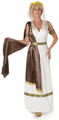 Roman Empress Ladies Ancient Greek Goddess Historical Rome Womens Adults Costume