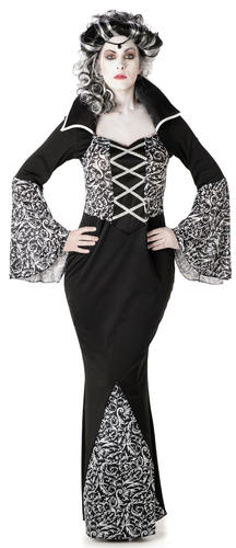 Royal Vampires Adults Fancy Dress Spooky Dracula Womens Mens Halloween Costumes