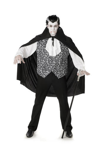 Royal Vampires Adults Fancy Dress Spooky Dracula Womens Mens Halloween Costumes