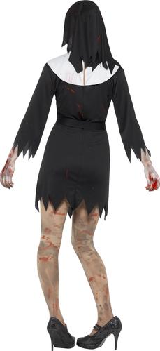 Scary Zombie Ladies Halloween Fancy Dress Adults Womens Horror Costume Outfit