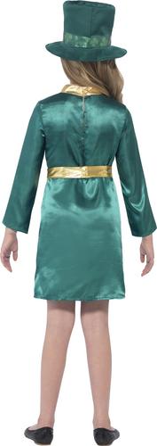 Leprechaun Girls Fancy Dress Irish St Patricks Day Kids Child Costume Outfit New