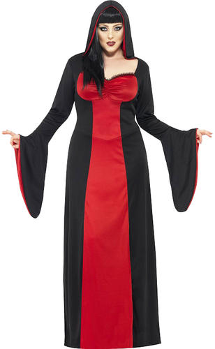 Tentatrice Vampiro Taglie Forti Costume Halloween Donna Horror Costume Da Donna