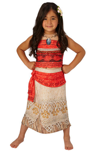 Moana Filles Fancy Dress Disney Princess Hawaiian Livre Jour kids enfant costumes