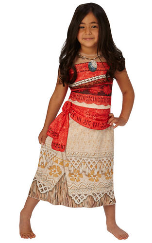 Moana Filles Fancy Dress Disney Princess Hawaiian Livre Jour kids enfant costumes
