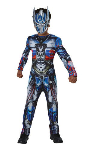 Bumble Bee /& Optimus Prime Boys Fancy Dress Transformers Robot Superhero Costume