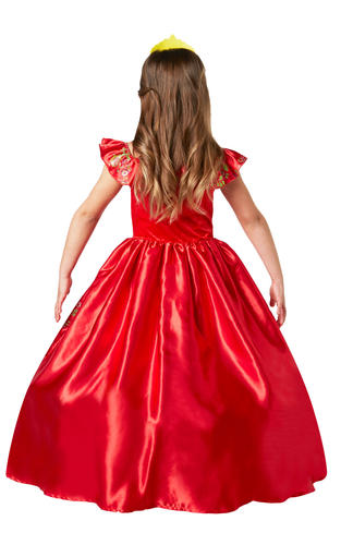 Elena of Avalor Girls Disney Princess Ballgown Fancy Dress Childs Kids Costume