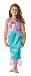 View Item Girls Officially Licensed Classic Disney Princess Ariel Fancy Dress Costume
