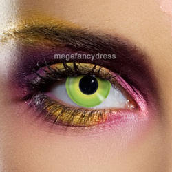 View Item Incredible Hulk Green Contact Lenses Adult Eye Accessories