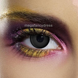 View Item Black Jet Contact Lenses Adult Eye Accessories