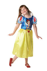 View Item Girls Officially Licensed Classic Disney Snow White Princess Fancy Dress Costume